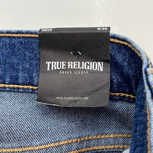 True Religion Rocco Moto Skinny NWT Size 36 - Picture 13 of 16